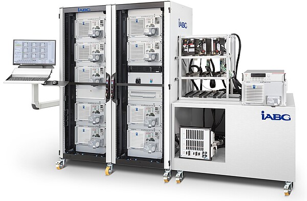 Parameterprüfstand der IABG Test Systems